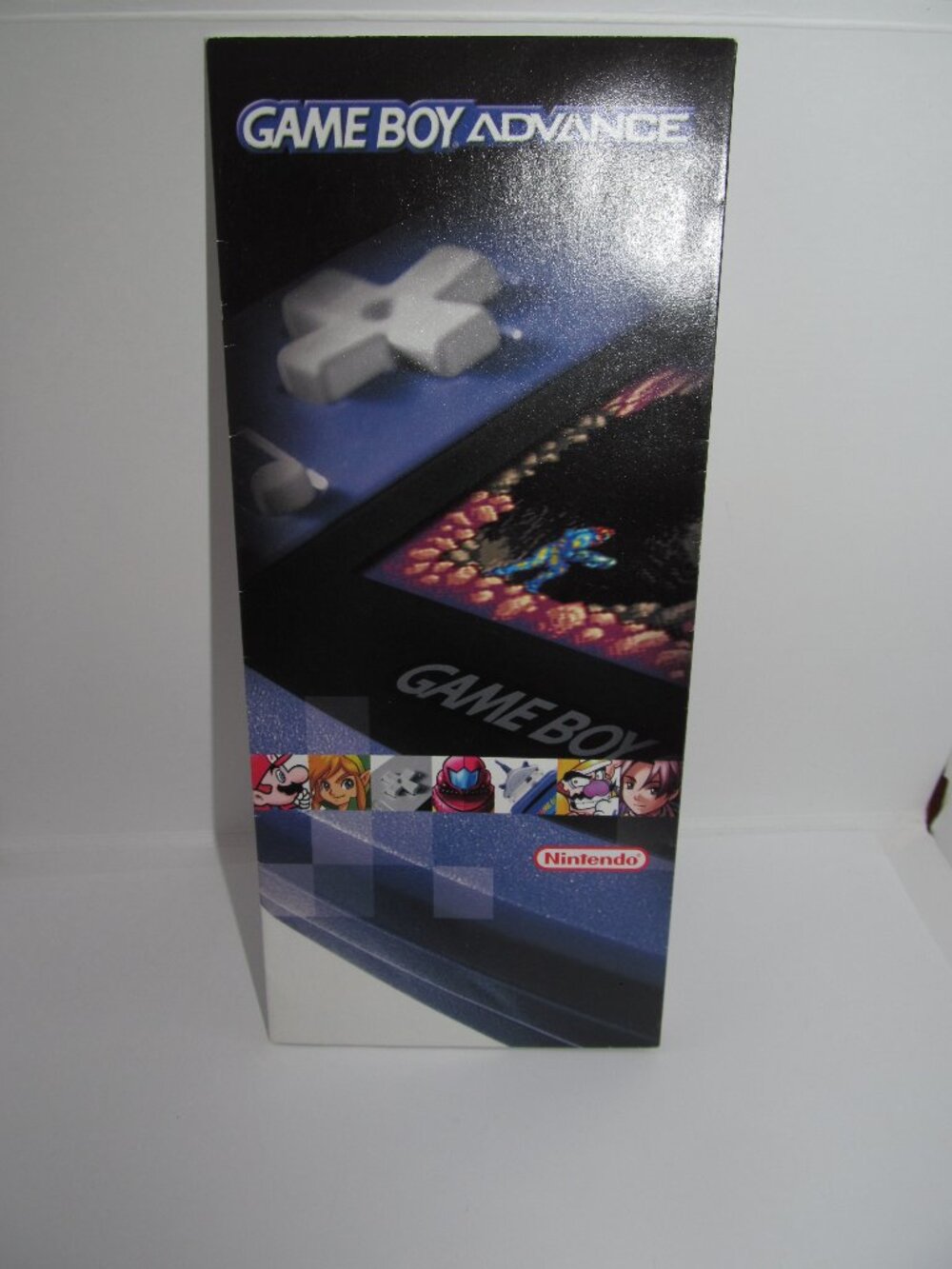 Nintendo Game Boy Advance 2002 Get Connected Promotional Brochure Poster Y2K